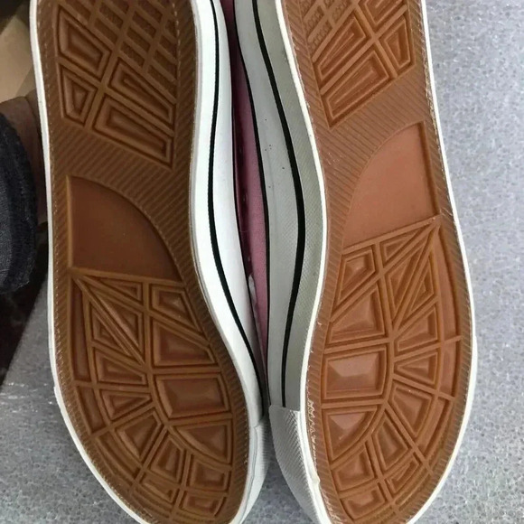 Pink Canvas High Tops Sz 9 - Picture 3 of 6